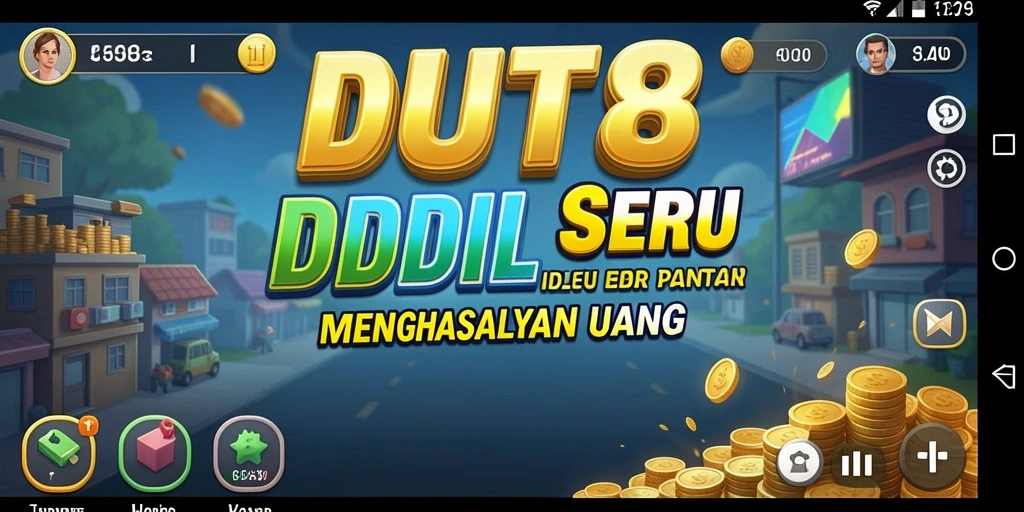 Tampilan gameplay menarik dengan elemen idle yang seru.