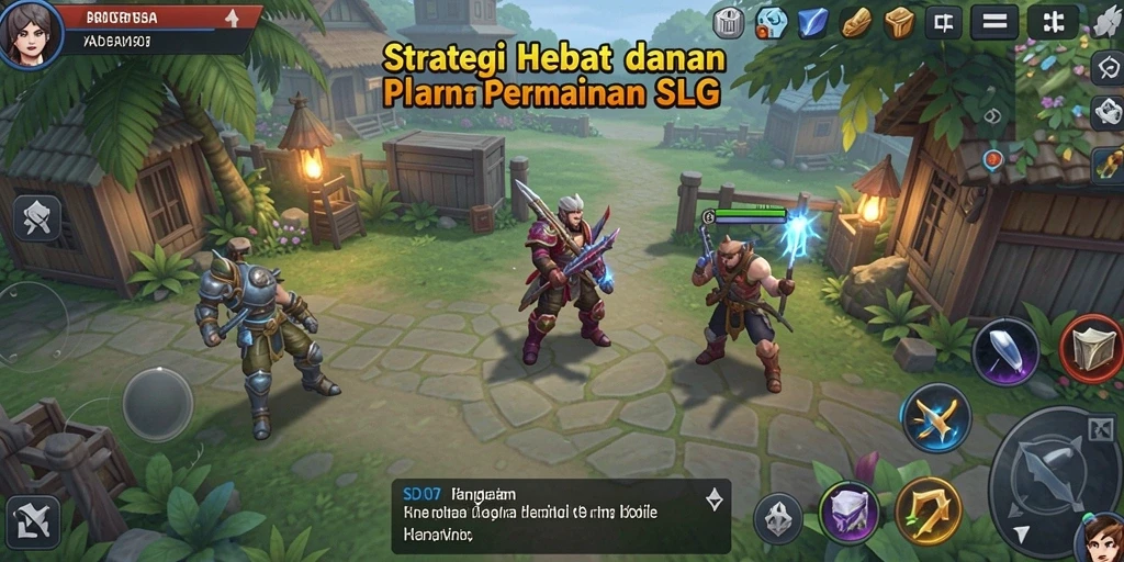 Tampilan gameplay SLG yang mendebarkan di SD107.